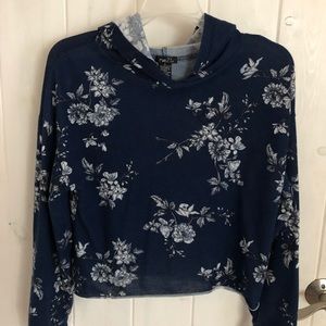Rue21 floral hoodie